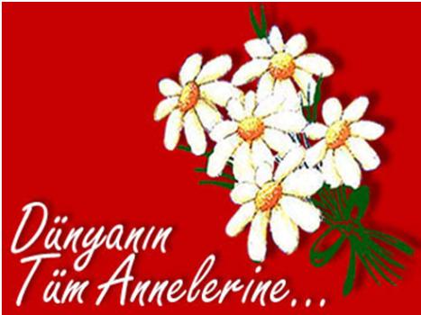 TÜM ANNELERİMİZİN ANNELER GÜNÜ KUTLU OLSUN..